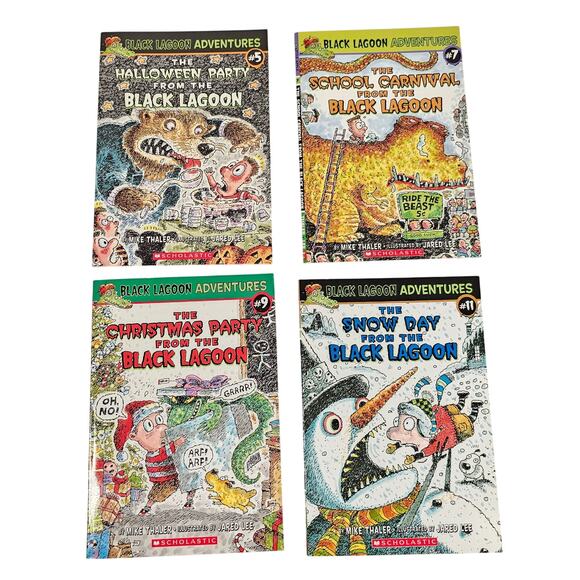 23 Black Lagoon Adventures Books by Mike Thaler Scholastic Illustrated PB Set - Picture 8 of 10